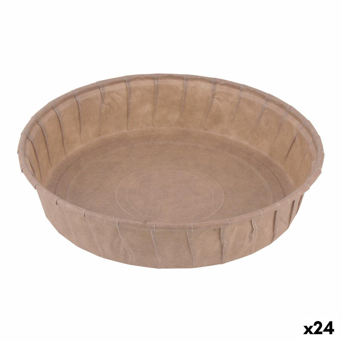 Algon bageforme i papir 20 × 4 cm - sæt med 12 stk. (24 enheder)