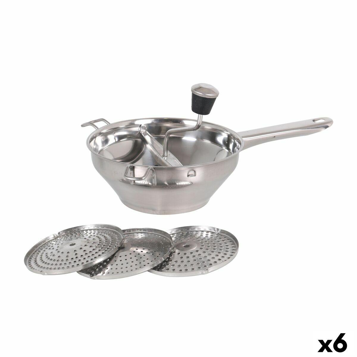 Quttin moser i stål - manuel køkkenmølle, 20 x 35 x 12 cm (6 stk.)