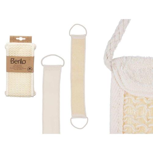 Massagesvamp Berilo B7083-16 Hvid (12 enheder)