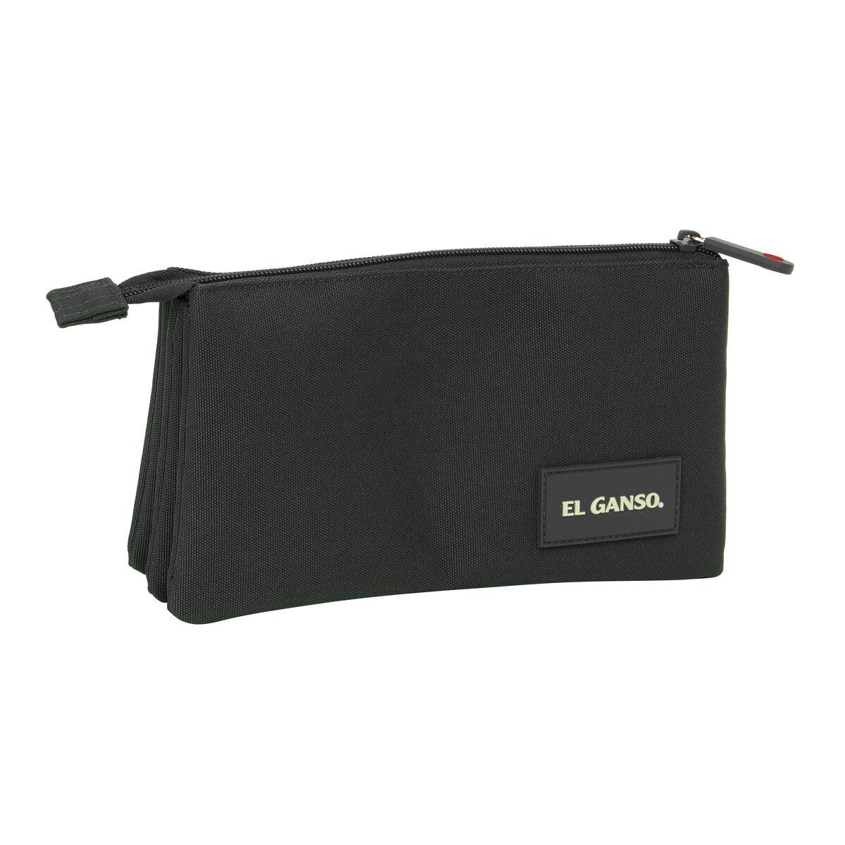 Penalhus El Ganso Black Sort 22 x 12 x 3 cm