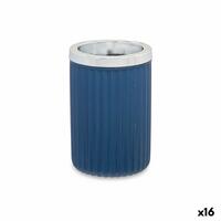 Glas Berilo 3436-5 Blå Plastik 7,5 x 11,5 x 7,5 cm (16 enheder)