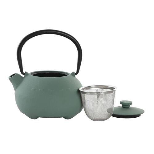 Tekande Home ESPRIT Gul Grøn Rustfrit stål Jern 350 ml (2 enheder)