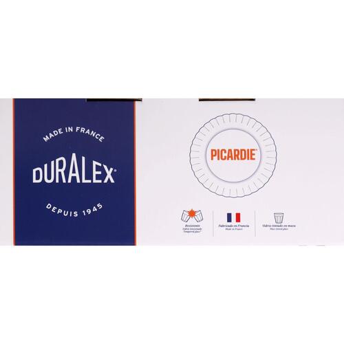Spisestel Duralex Picardie Gennemsigtig 12 Dele (2 enheder)