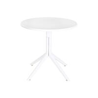Spisebord Home ESPRIT Hvid Metal polypropylen 80 x 80 x 75 cm