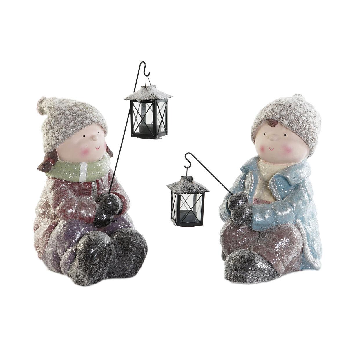 Juledekoration, multifarvet 29 × 18 × 34 cm (2 stk.)