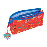 Penalhus The Paw Patrol Cool Blå Rød 22 x 12 x 3 cm