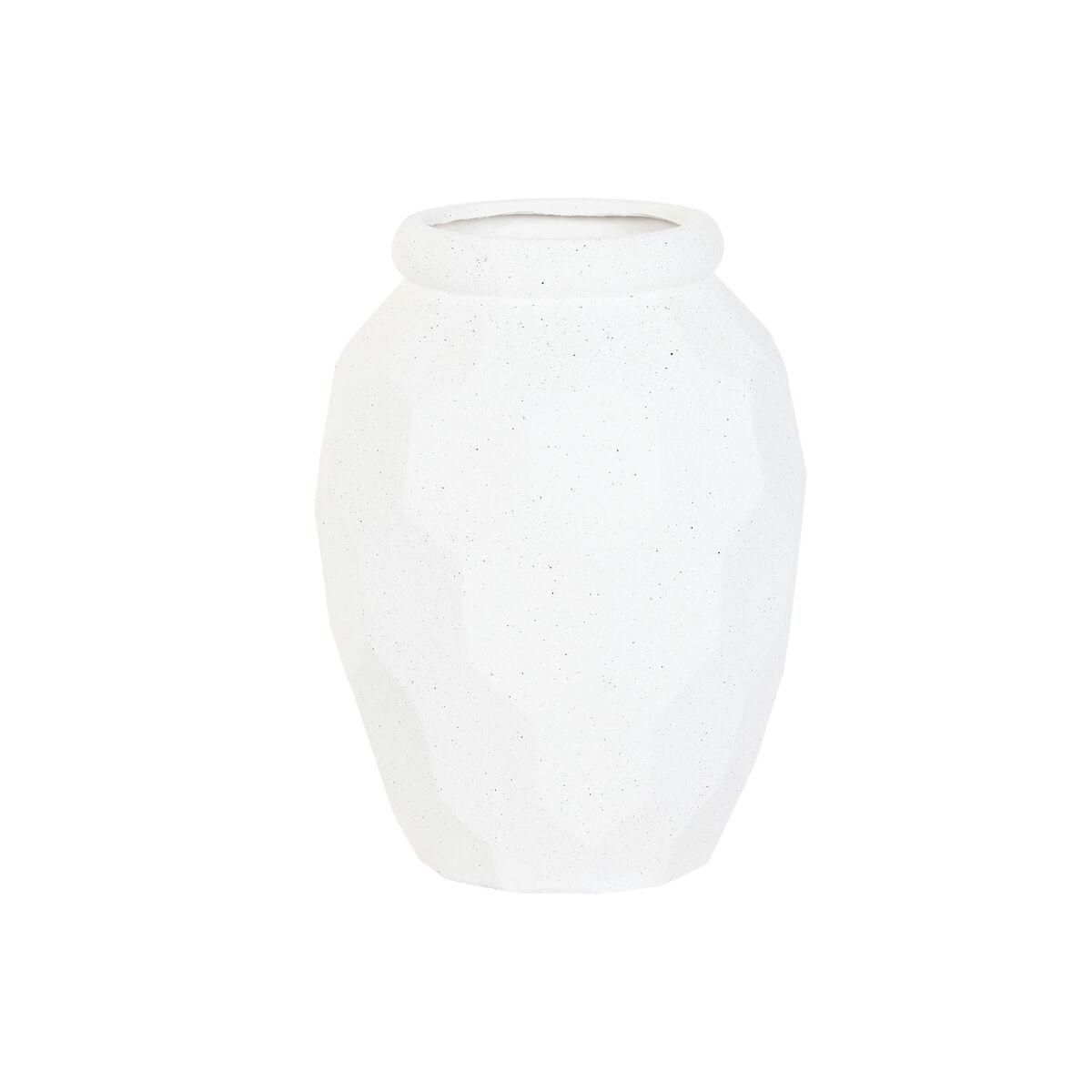 Urtepotte - hvid, moderne, 43 × 43 × 80 cm