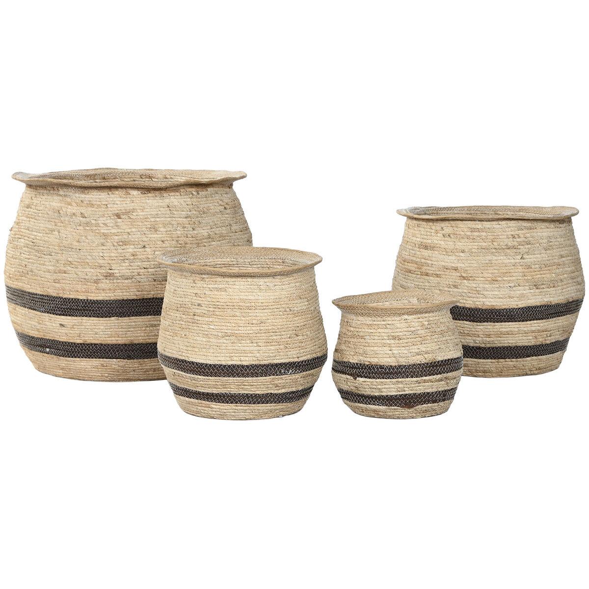 Urtepotte - Brun Fiber, Araber, 60 × 60 × 52 cm (4 stk.)