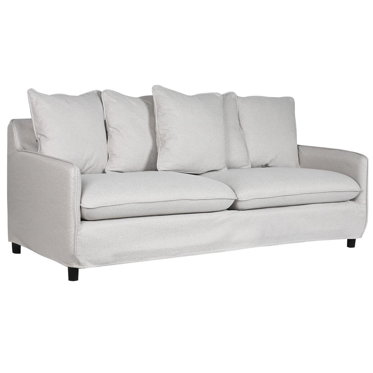 Sofa - Beige, moderne, 196 × 85 × 90 cm