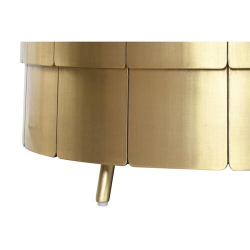 Sofabord Home ESPRIT Gylden 90 x 90 x 45 cm