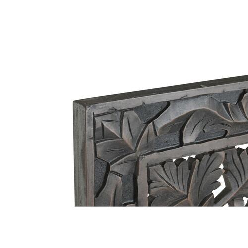 Sengegavl Home ESPRIT Mørkegrå 180 x 3,5 x 180 cm
