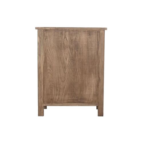Skab Home ESPRIT Natur Elmetræ 102 x 40 x 132 cm