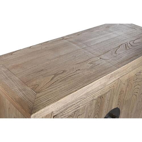 Skab Home ESPRIT Natur Elmetræ 102 x 40 x 132 cm