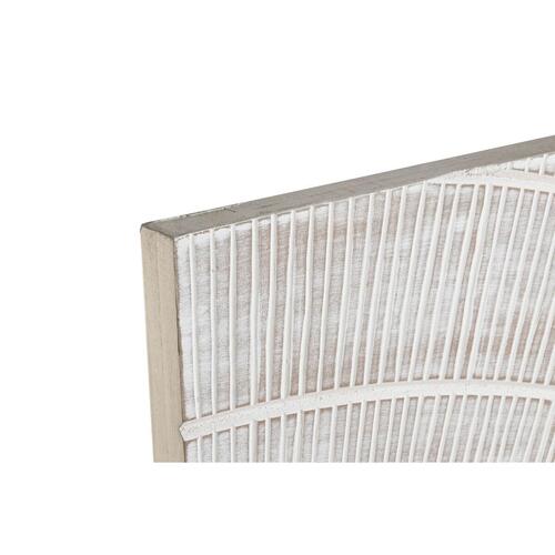 Sengegavl Home ESPRIT Hvid 180 x 3,5 x 90 cm