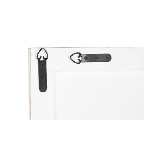 Sengegavl Home ESPRIT Hvid 180 x 3,5 x 90 cm