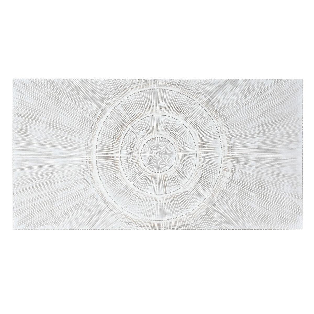 Sengegavl Home ESPRIT Hvid 160 x 3 x 80 cm