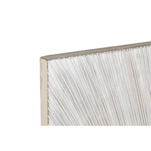 Sengegavl Home ESPRIT Hvid 160 x 3 x 80 cm