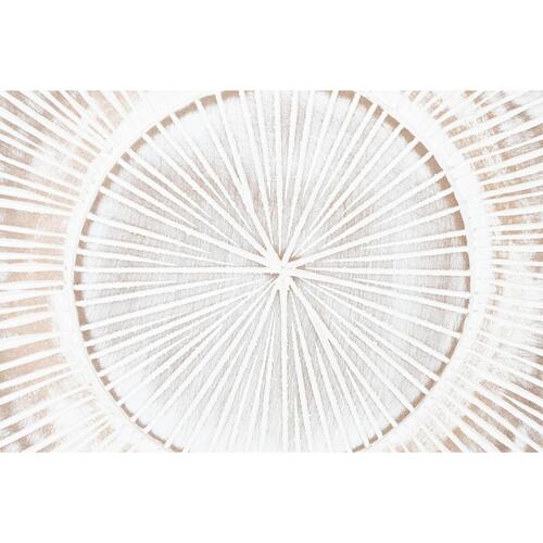 Sengegavl Home ESPRIT Hvid 160 x 3 x 80 cm