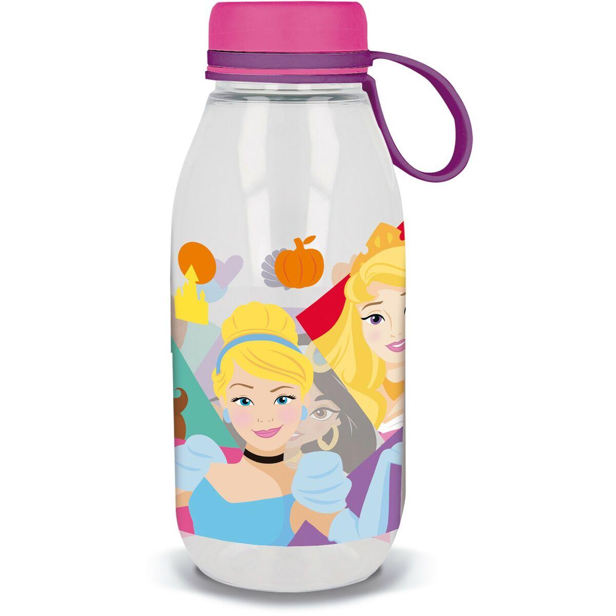 Disney Princess vandflaske CZ11356 460 ml - pink med silikone