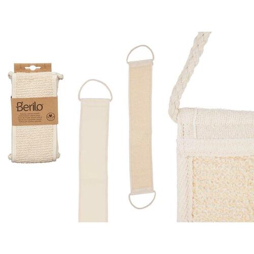 Massagesvamp Berilo B7081-16 Hvid Beige (12 enheder)