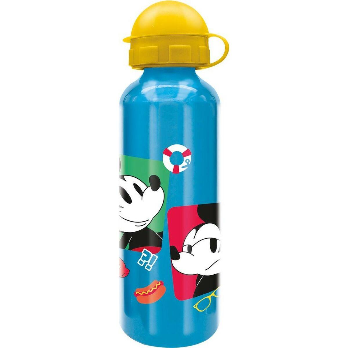 Mickey Mouse vandflaske CZ11262 - 530 ml, aluminium, multifarvet