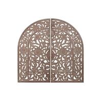 Sengegavl Home ESPRIT Natur 180 x 3,5 x 180 cm