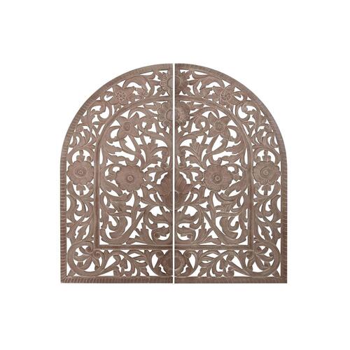 Sengegavl Home ESPRIT Natur 180 x 3,5 x 180 cm