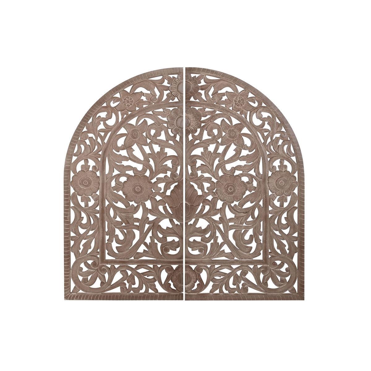 Sengegavl Home ESPRIT Natur 180 x 3,5 x 180 cm