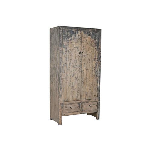 Skab Home ESPRIT Elmetræ 100 x 50 x 200 cm