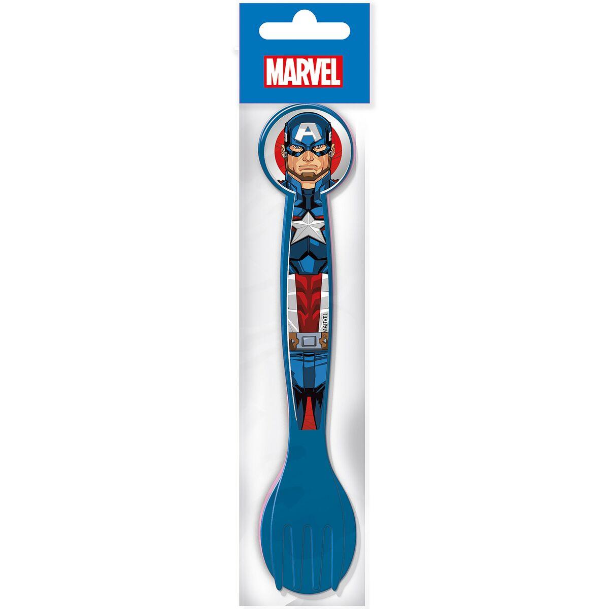 The Avengers børnebestik - 2 dele, multifarvet plastik (CZ11397)