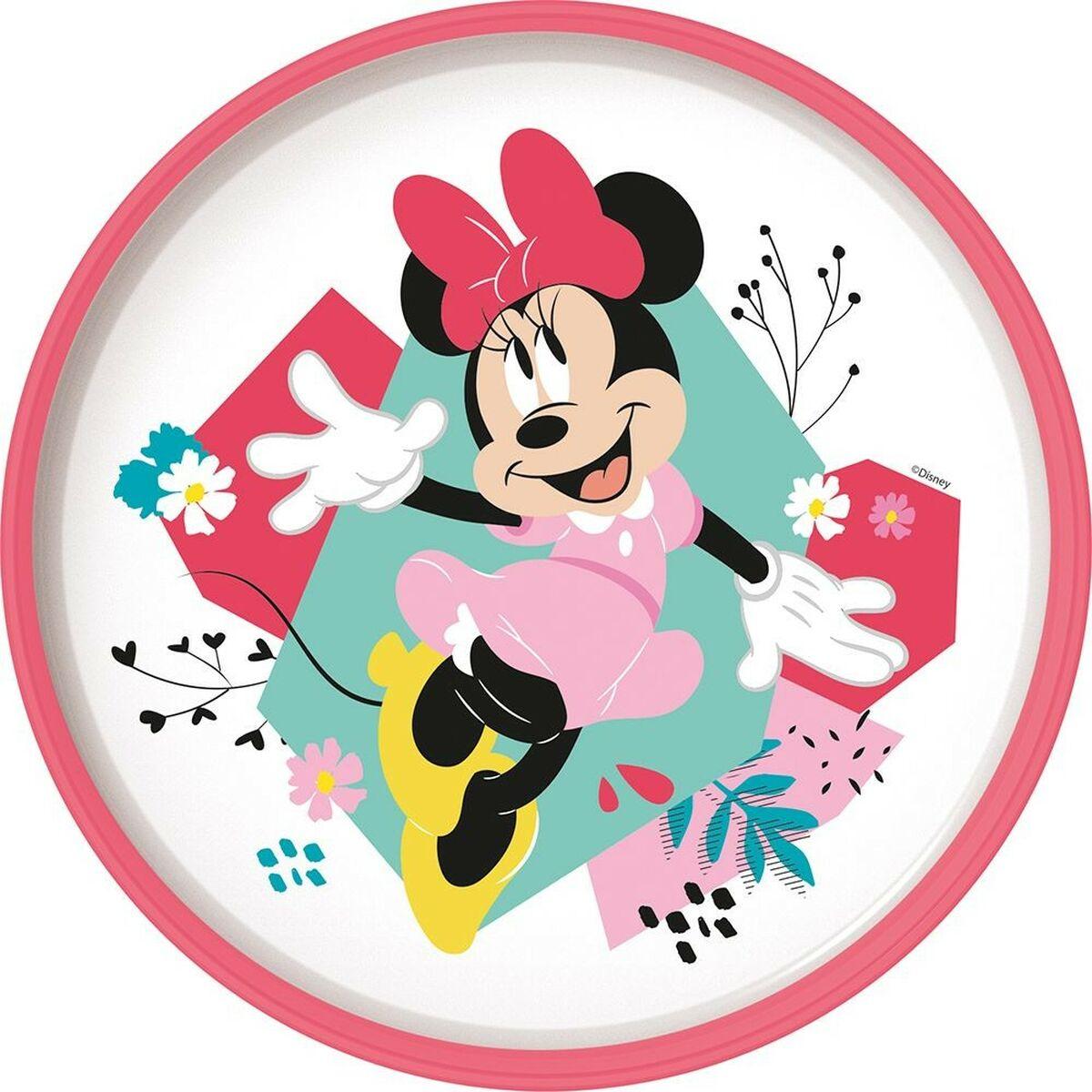 Minnie Mouse tallerken CZ11296 - børneservice, BPA-fri