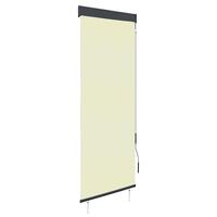 Udendørs rullegardin 60x250 cm cremefarvet