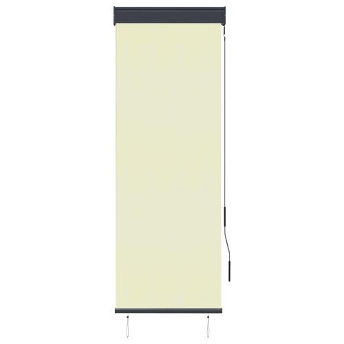Udendørs rullegardin 60x250 cm cremefarvet