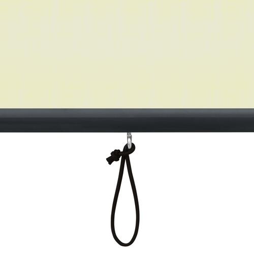 Udendørs rullegardin 60x250 cm cremefarvet