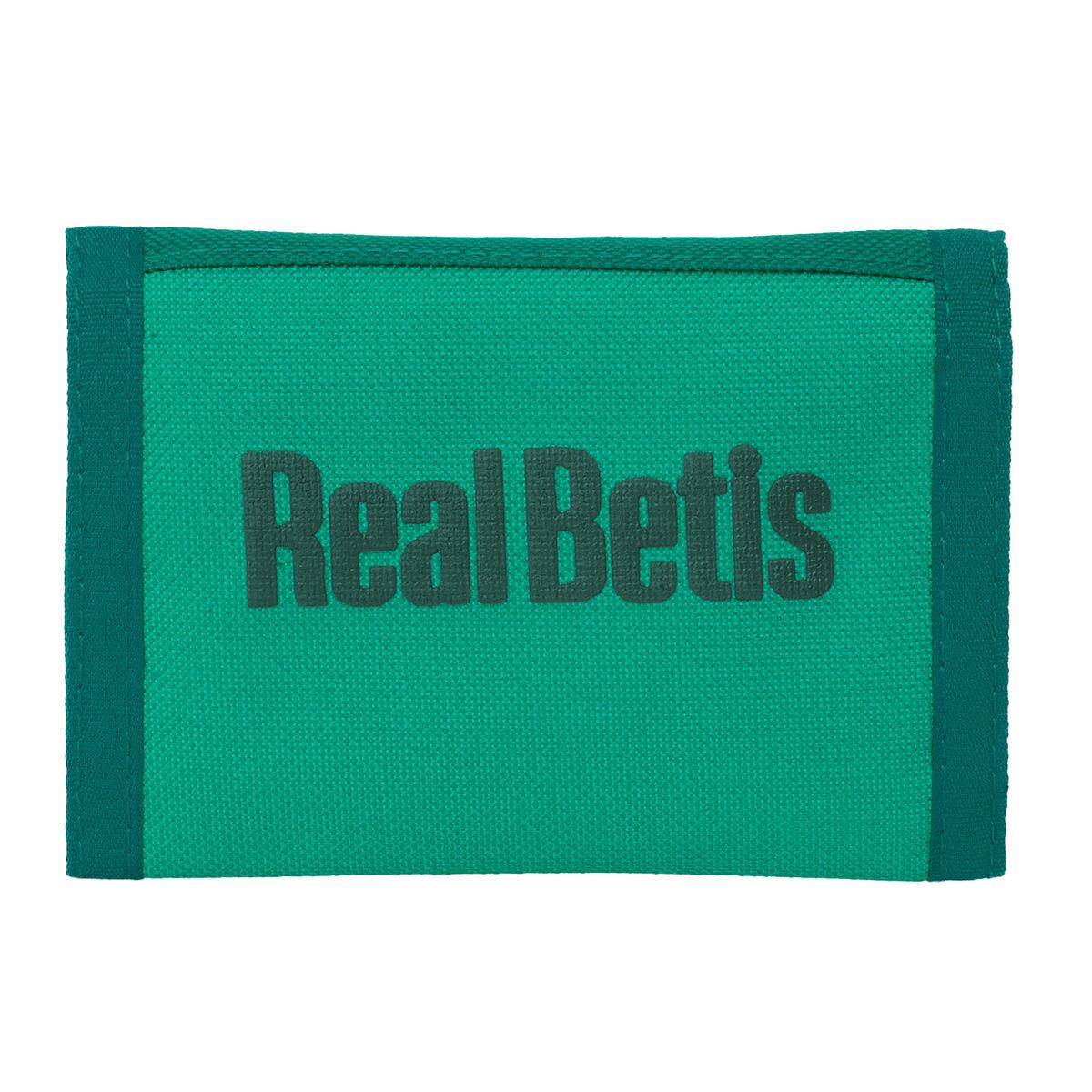 Real Betis Balompié pung - grøn/turkis, 12,5 × 9,5 × 1 cm