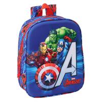 Skoletaske The Avengers Rød 22 x 27 x 10 cm