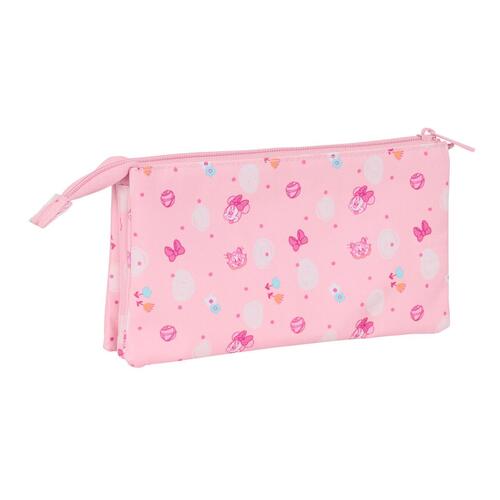 Penalhus Minnie Mouse Baby Pink 22 x 12 x 3 cm
