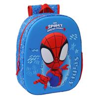Skoletaske Spider-Man Rød Marineblå 27 x 33 x 10 cm