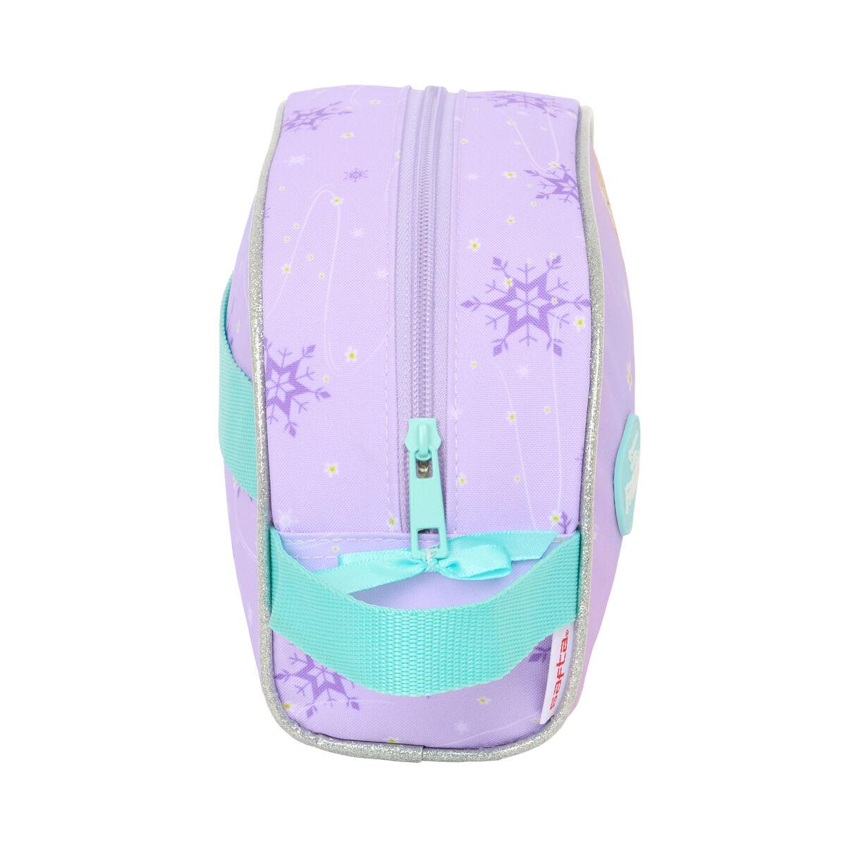 Frozen rejsetoilettaske - Spirit, syren, 26 × 16 × 9 cm