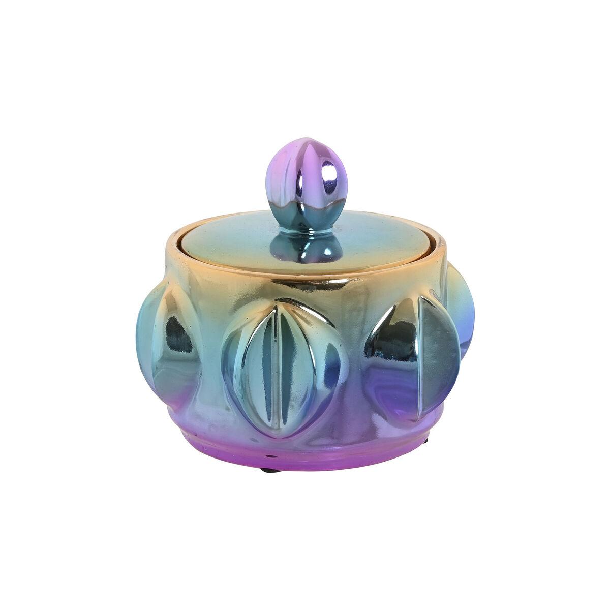 Vase i stentøj, multifarvet, moderne - 15 × 15 × 14 cm