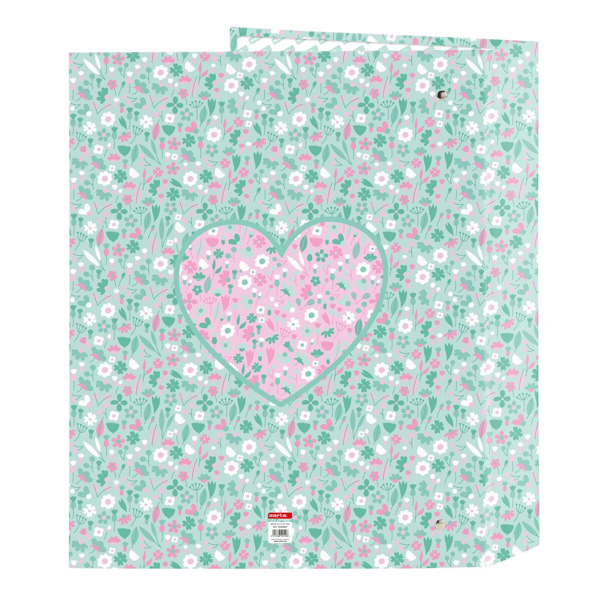Safta Cuore ringbind A4 - Mint (27 × 33 × 6 cm)