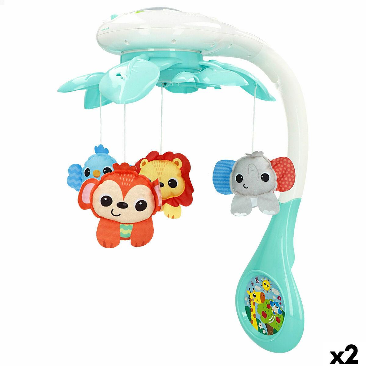 Winfun lysdekoration til børneværelse, plastik, 31 × 55 × 40 cm (2 enheder)