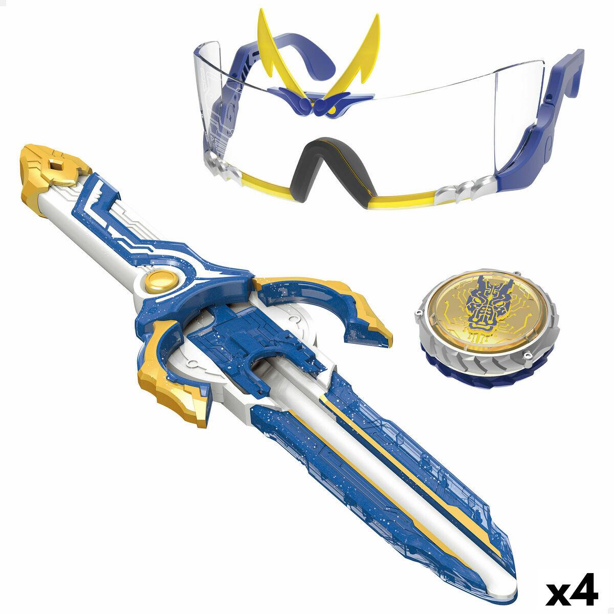 Infinity Nado snurretop-sæt med lys (4 enheder)