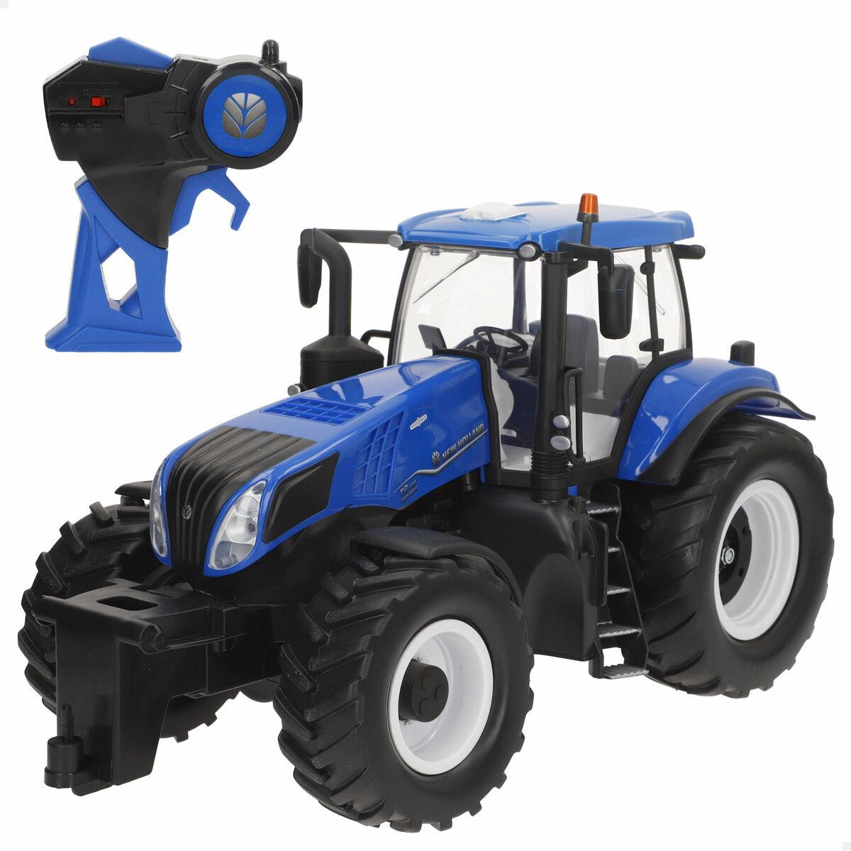 Fjernstyret traktor New Holland - 37 × 21 × 18 cm (2 enheder)