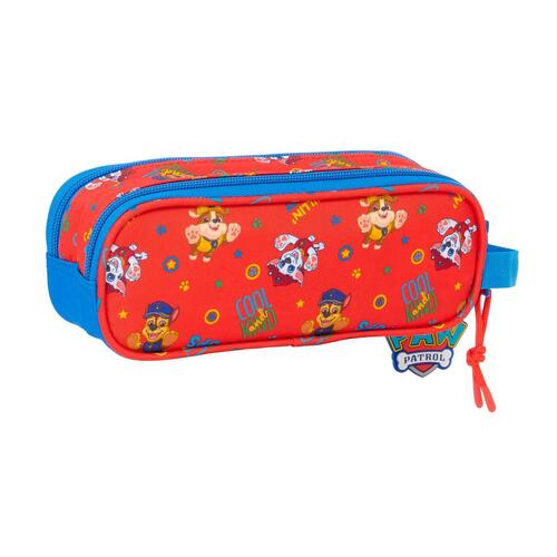 Penalhus The Paw Patrol Cool Blå Rød 21 x 8 x 6 cm