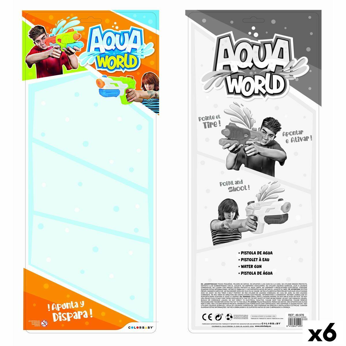 Vandpistol 37,5 × 20 × 5 cm - sæt med 6