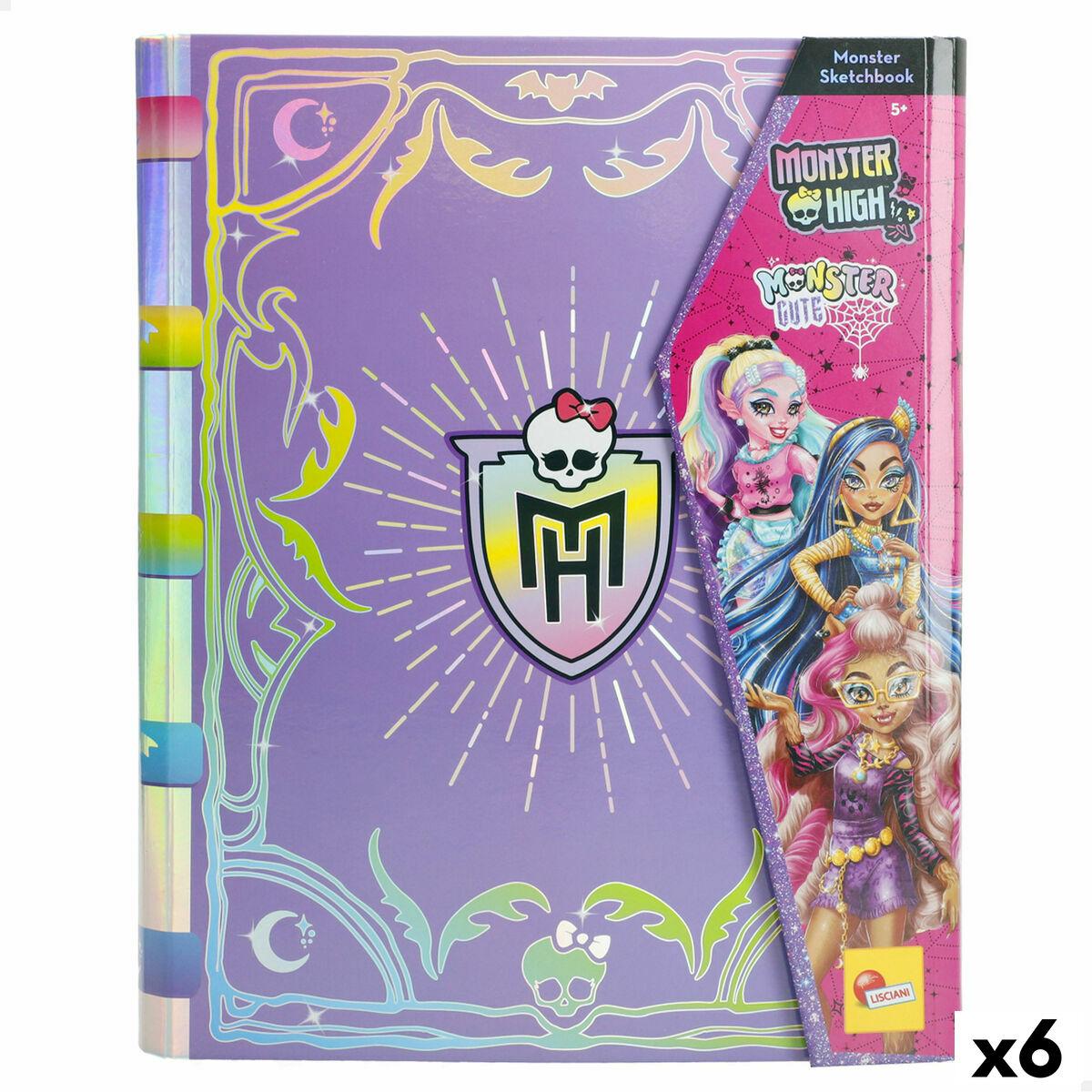 Monster High tegningssæt - 6 enheder