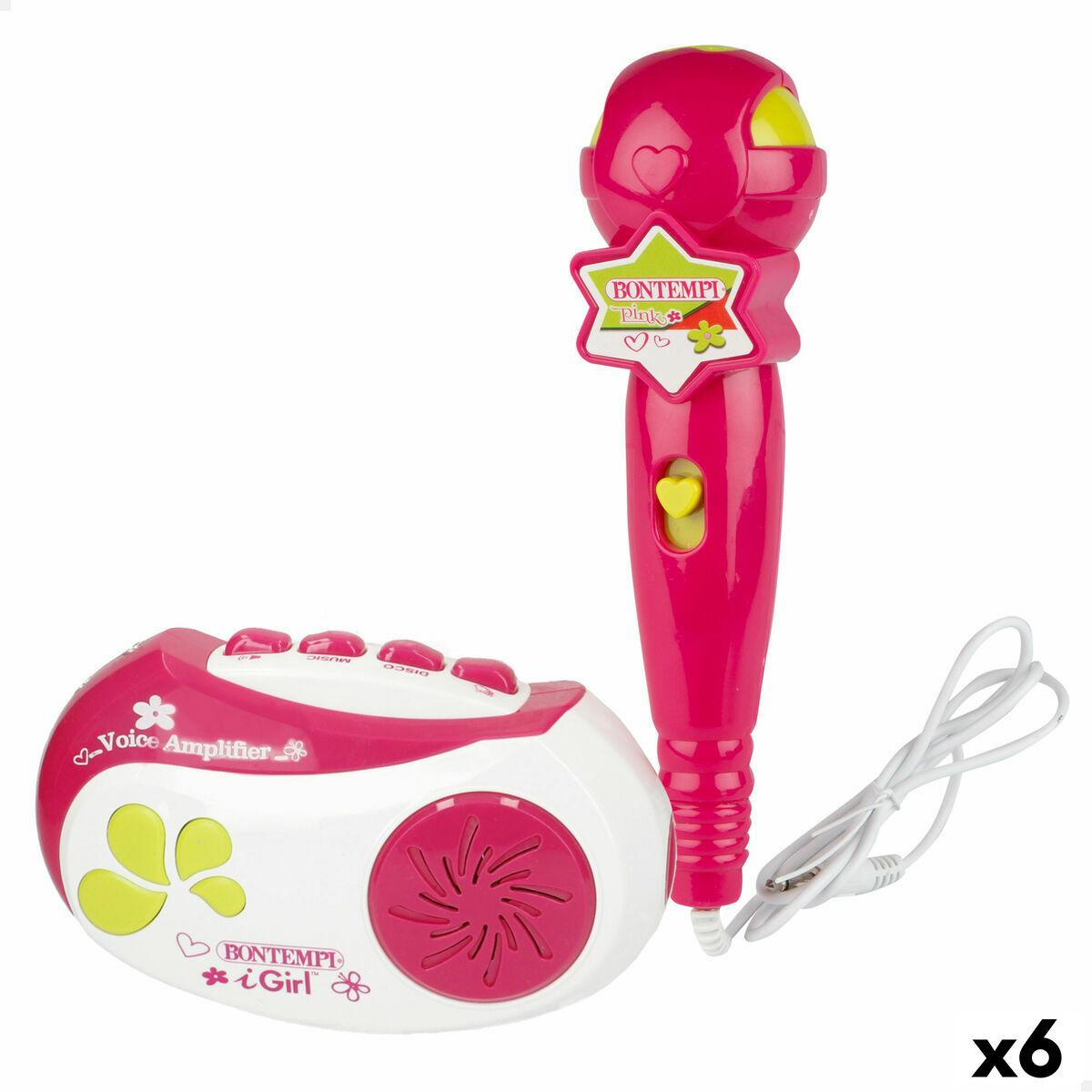 Bontempi legetøjsmikrofon - musiklegetøj til børn 3+