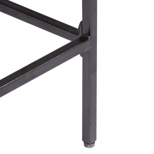 Skrivebord 180x120x76 cm massivt mangotræ