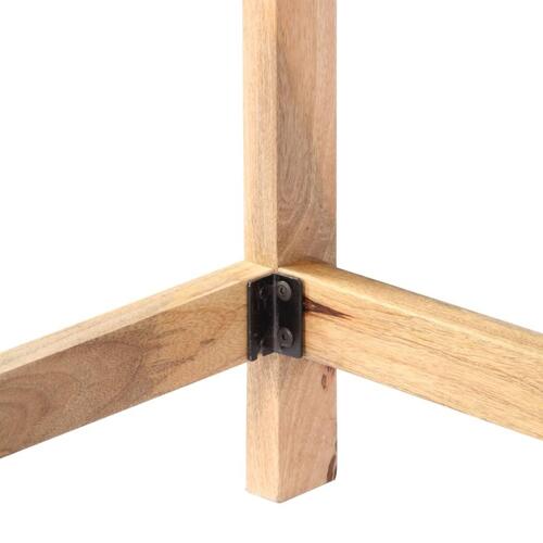 Skrivebord 180 x 120 x 76 cm massivt mangotræ